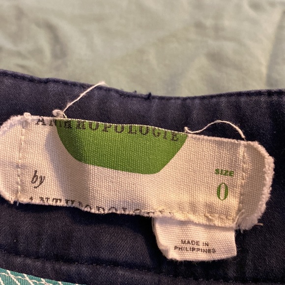 Anthropologie Essential Pants 0 - Picture 2 of 10